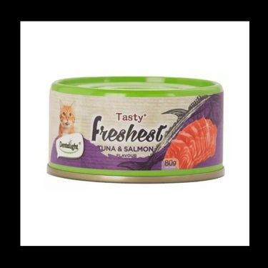 Tasty Freshest Atun Salmón 80gr - Dentalight